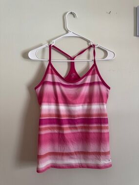 Champion Pink Striped Racerback Camisole